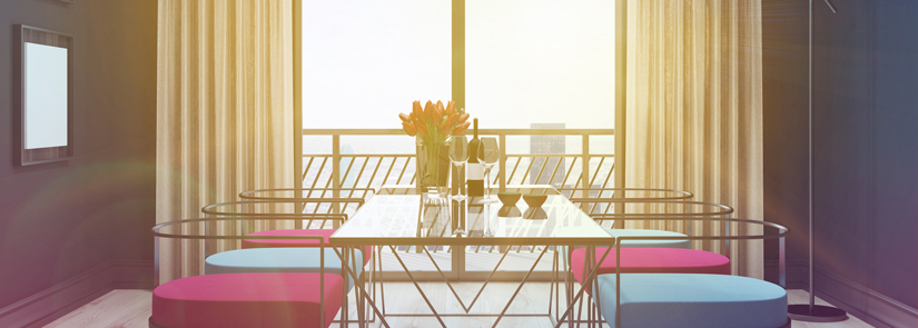 Porta finestra in PVC con serratura