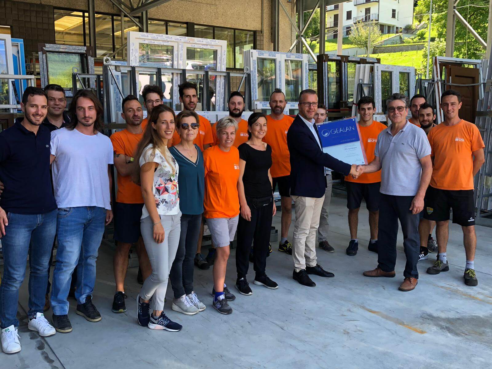 cfg serramenti: 10 anni di collaborazione con Gealan