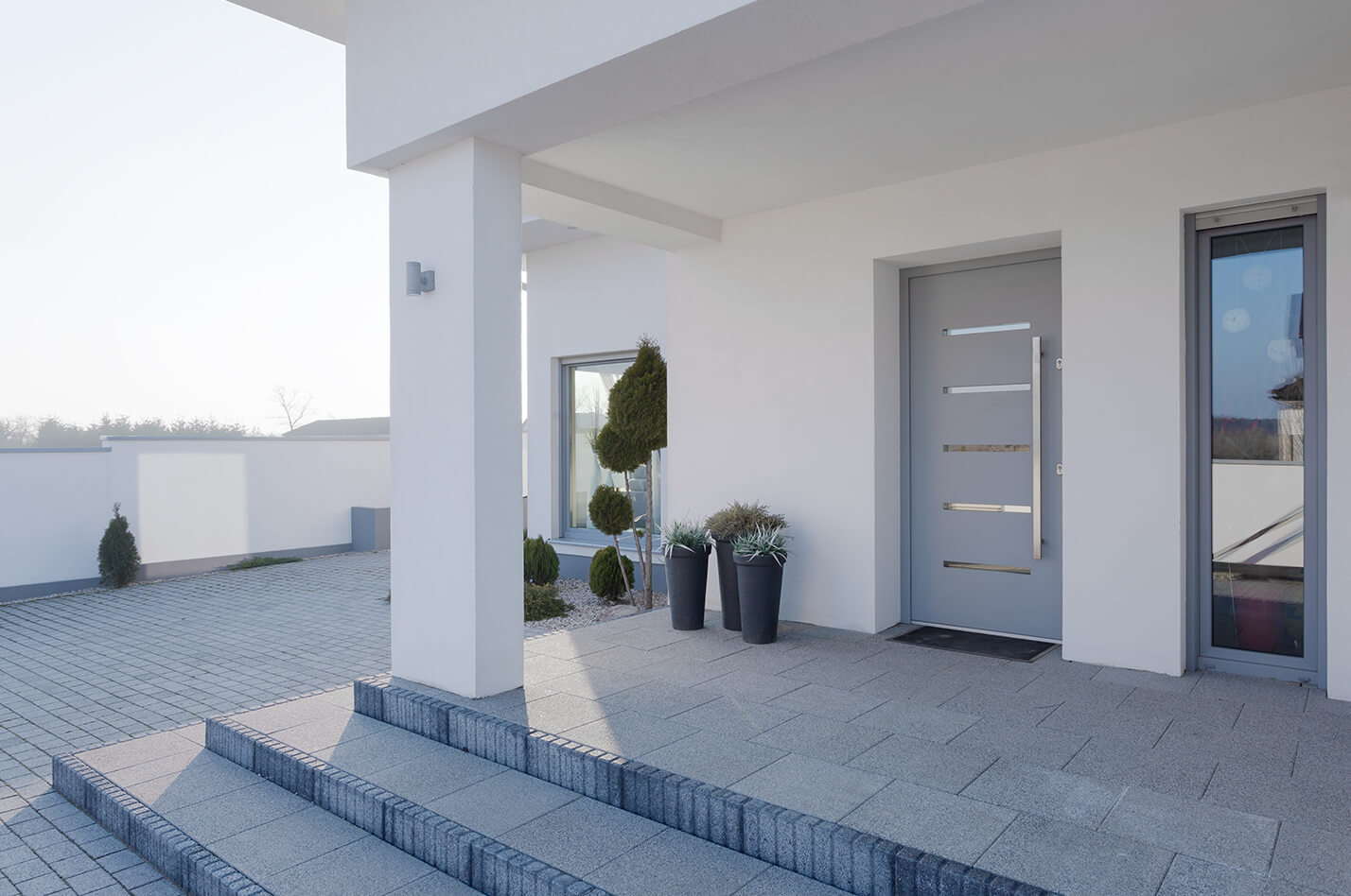 portoncini in pvc cfg serramenti