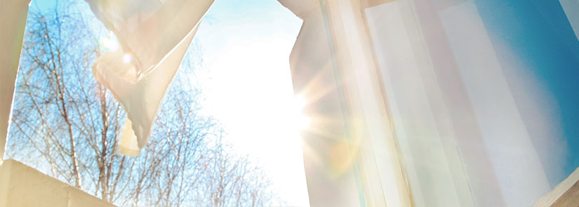 Pulizia serramenti pvc